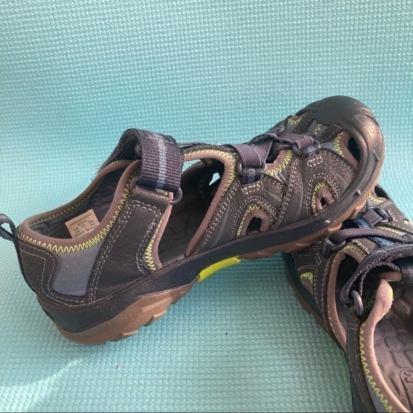 Merrell Hydro Hiker Sandals Boy's Size 3 US Navy/Green - MC53375. - Picture 5 of 8